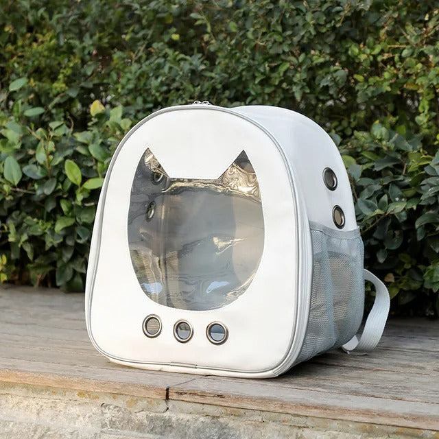 Space Capsule Pet Backpack 360° View/Breathable Mesh/Safety Strap Cat Carrier/Dog Carrier Transparent Bubble