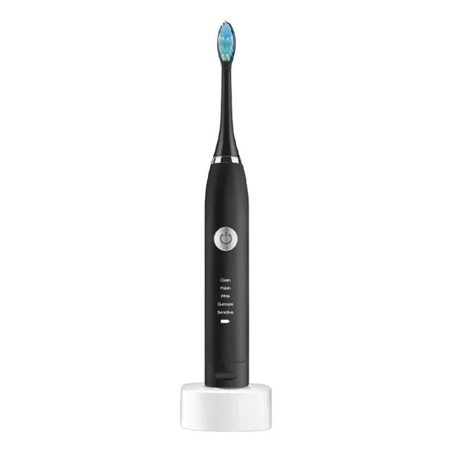 Toothbrush Pet Electric Dog Electric Toothbrush Replacement with Brush Head Tool Rechargeable Dog Cleaning Teeth Cat USB