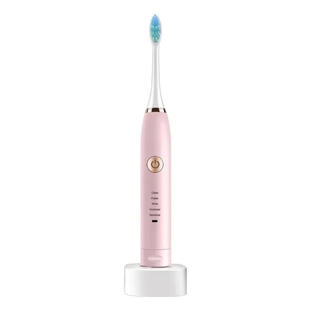 Toothbrush Pet Electric Dog Electric Toothbrush Replacement with Brush Head Tool Rechargeable Dog Cleaning Teeth Cat USB