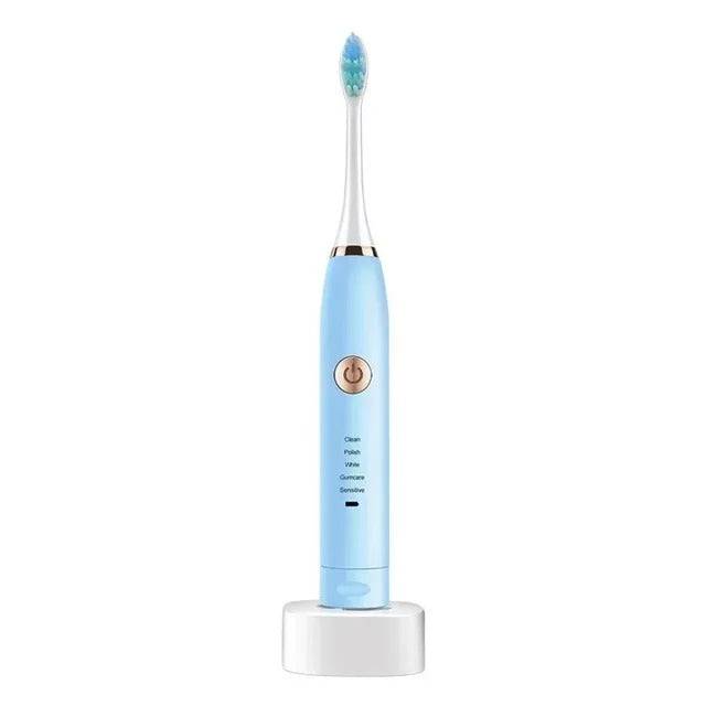 Toothbrush Pet Electric Dog Electric Toothbrush Replacement with Brush Head Tool Rechargeable Dog Cleaning Teeth Cat USB