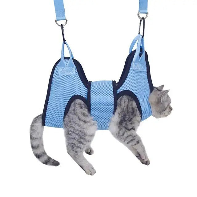 Cat Grooming Hammock Dog Grooming Helper With Security Strap anti scratch Pet Beauty hanging hammock Pet Supplies