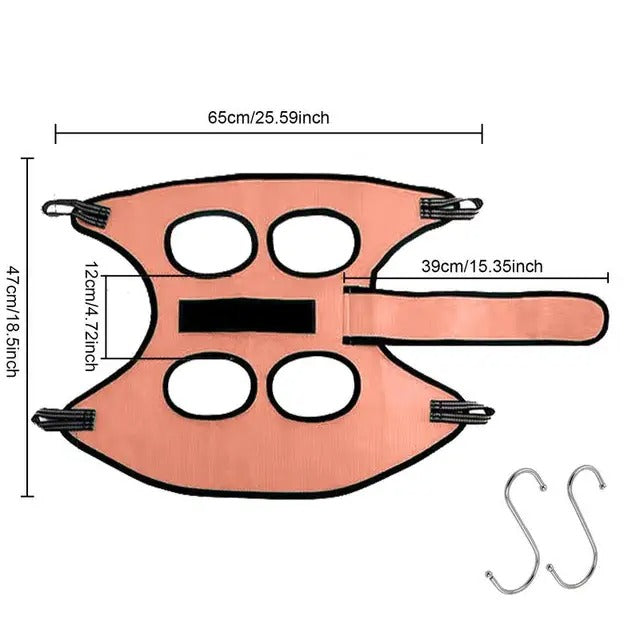 Cat Grooming Hammock Dog Grooming Helper With Security Strap anti scratch Pet Beauty hanging hammock Pet Supplies