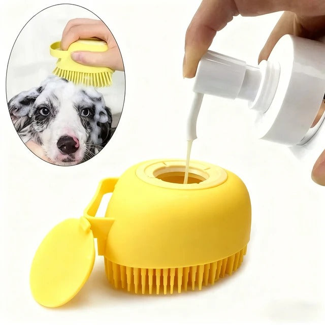 Pet Cleaning Wash Bath Massage Brush Soft Silicone Pet Accessories for Dogs Cats Tools Pet Supplies расческа для собак
