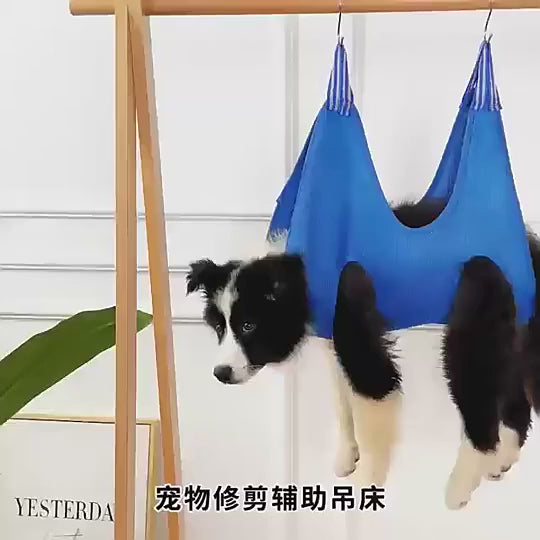 Cat Grooming Hammock Nail Cutting Anti Scratch Bite Fixed Bed For Cat Puppy Restraint Bag Pet Grooming Tools Cats